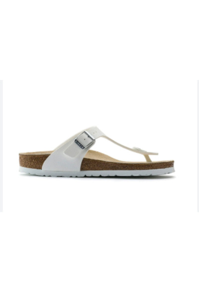 Calx Zenne 2025 Britshose Birken Monta Parmak Arası Terlik Beyaz 39 Numara
