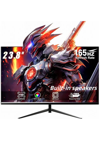 FlashHawk 23.8 in FHD Gaming Monitor | 165Hz Refresh Rate | 1ms Response | IPS Panel | 99% sRGB | HDMI/DP/USB