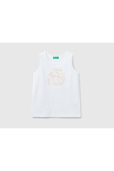 United Colors of Benetton Cotton Sleeveless Tank Top
