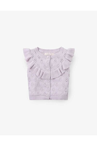 Gingersnaps كارديجان كروشيه مكشكش للبنات