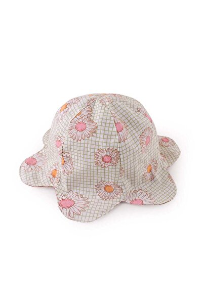 Gingersnaps Girls Floral Tie-Waist Hat