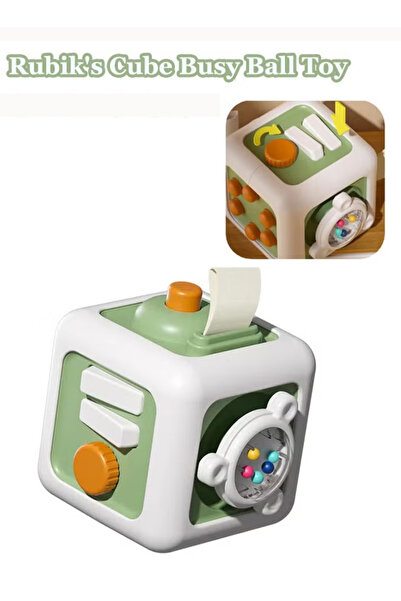 Generic مكعب روبيك، لعبة الكرة المزدحمة سداسية الشكل، لعبة تعليمية مبكرة مناس...