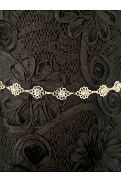 Nichii Metal Floral Belt