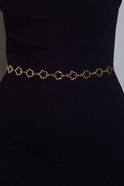 mica حزام ذهبي مزهر