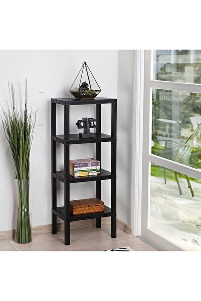 Online Home Market OMBEG 4 Katlı Modüler Raf – Banyo, Mutfak, Balkon, Salon v...