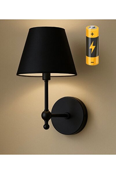 Mon Chevalon Prestij Pilli Aplik Duvar Aplik 4000K Warm White Gün Işığı Krem Şapkalı