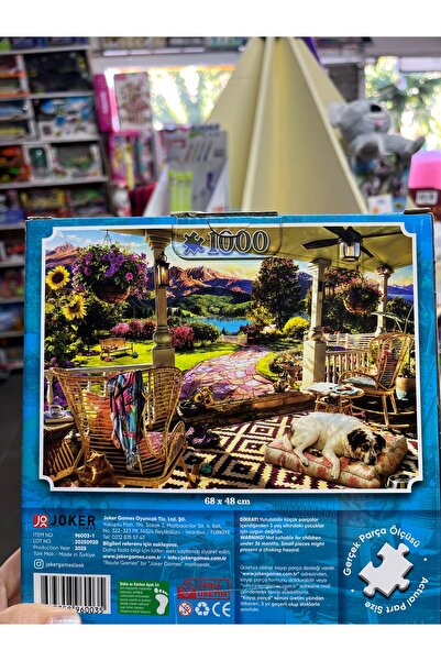 1000 çeşit hediye dünyası Peaceful Bay Themed 1000 Piece Jigsaw Puzzle