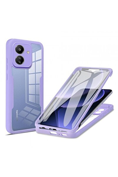 Stef's Cat Θήκη για Xiaomi Poco C65 / Redmi 13C, ColorVerse 360, Μωβ