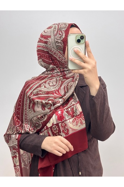 ARMANDA ETNİK DESEN VUAL İPEK ŞAL