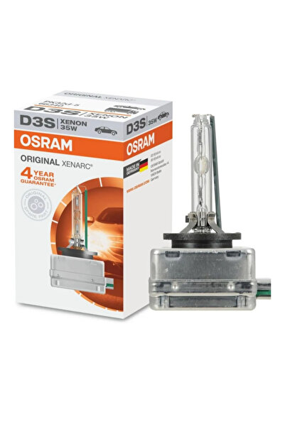 Osram D3S 35W 4300 Lümen Xenon Far Ampulü – Original XENARC® – Made in Germany
