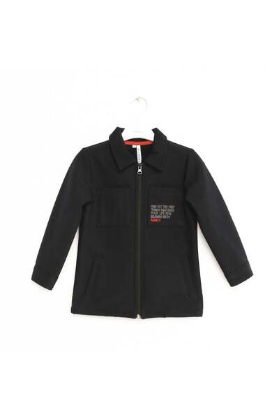NANİCA Navy Blue Boy's Softshell Jacket 1-5 Years