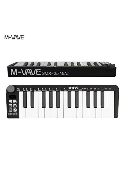 Choice7 SMK-25 MINI Black M-VAVE S-25 II MIDI Pad Controller Keyboard USB Min...