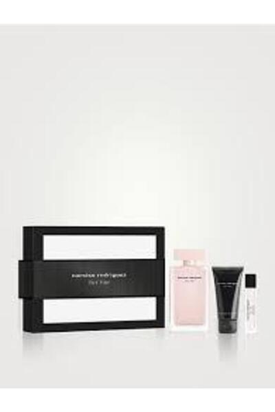 Narciso Rodriguez For Her Edp 100 Ml + Body Lotion 50 Ml + Edp 10 Ml