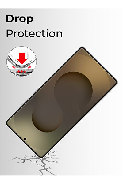 Glassology Privacy Tempered Glass for Samsung S25 Ultra | 9H Hardness, Anti-Spy, HD Clarity
