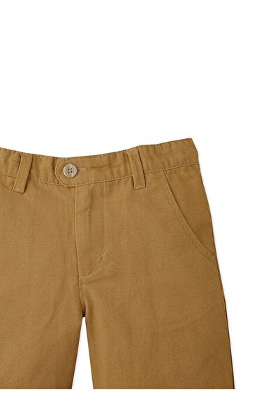 Gingersnaps Boys Solid Button-Front Shorts