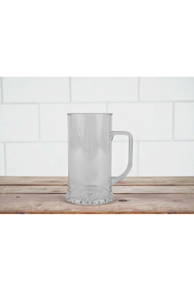 La Mediterranea Beer Mug 600 ml – Made of PS plastic, ideal for parties and barbecues