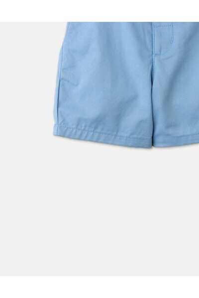 Gingersnaps Solid Side-Pocket Shorts