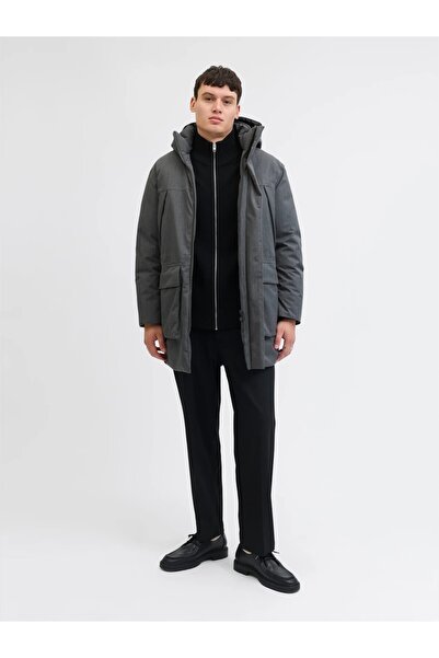 Jack & Jones Jj Pannel Knit Zip Cardigan Aw 25 / Relaxed Fit High Neck Knit Cardigan