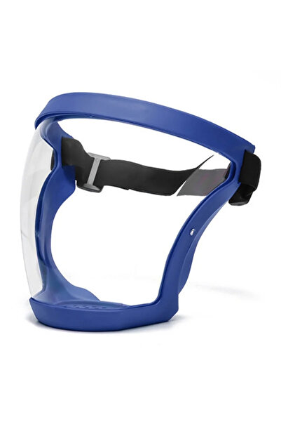 Choice قناع أزرق كامل الوجه مضاد للرذاذ مضاد للضباب ومضاد للرذاذ، مناسب للرأس...