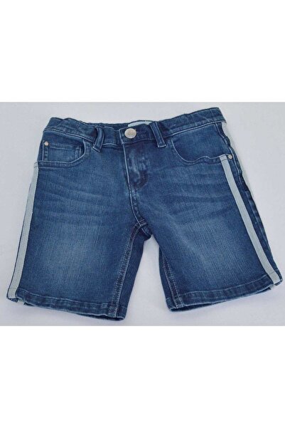 Gingersnaps Boys' Side-Stripe Jeans Shorts