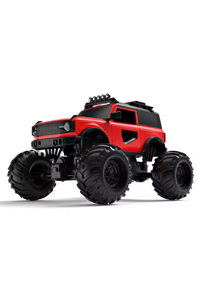 Tıfıl Toys 1:8 Ölçek Işıklı Sesli Şarjlı 4x4 Oyuncak Canavar Off-Road Aracı