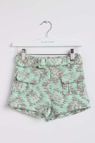 Gingersnaps Girls Printed Drawstring Shorts with Pockets