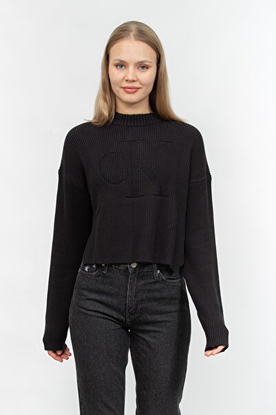 Calvin Klein LOGO INTARSIA REGULAR SWEATER