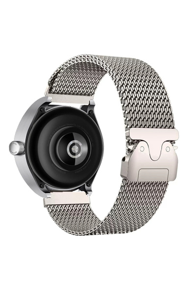 UnDePlus Huawei Watch GT 6/5/4/3/2 Pro 46mm Ultimate SE Elite Kordon Gerçek Titanyum Hasır Metal Band 100