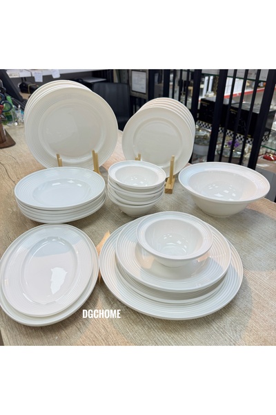 DGCHOME Vespera 27 Parça 6 Kişilik Yemek Takımı