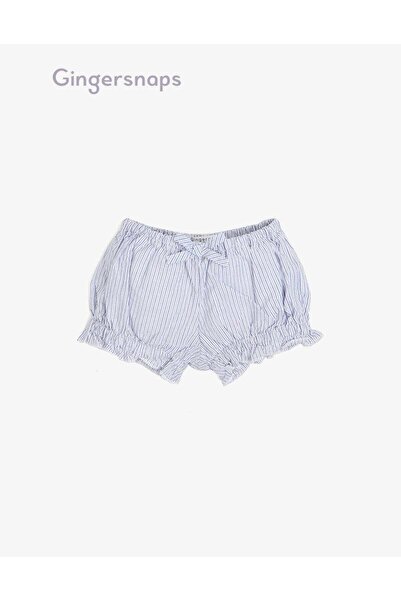 Gingersnaps Girls Striped Ruffle Shorts