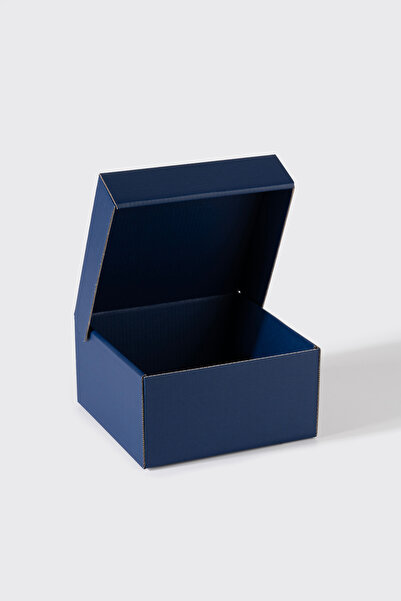 Miligram Paper 10 adet 15.5x15.5x8 cm Lacivert Kargo Kutusu