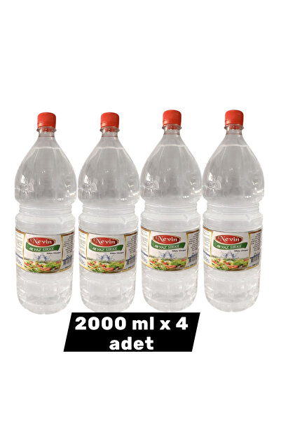 nevin Beyaz Sirke 2000 ml x 4 Adet