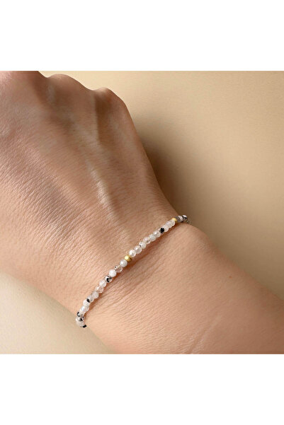 Ioana Preda Brățară cu Piatră Lunară și Argint 925