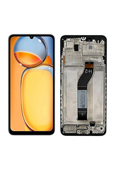 Genel Markalar Xiaomi Uyumlu Redmi 13C Lcd Ekran Dokunmatik Siyah Çıtalı