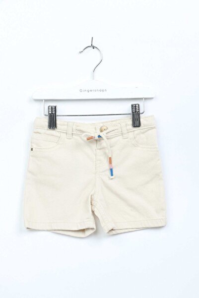 Gingersnaps Boys Solid Side-Pocket Drawstring Shorts