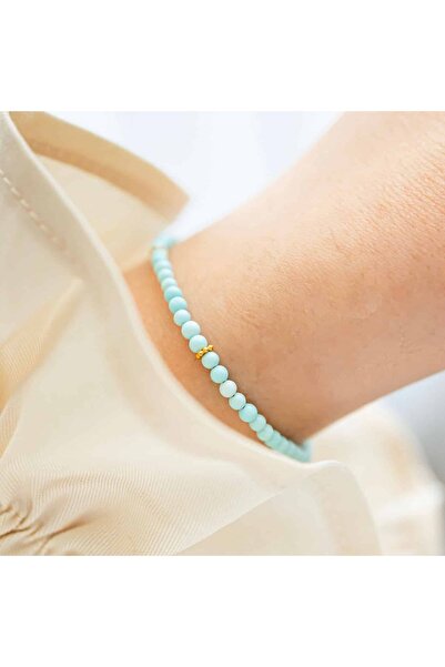 Ioana Preda Turquoise Love Bracelet - 925 Silver with Turquoise Stones