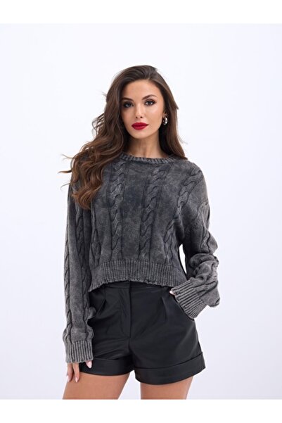BirYıldızOl Knitwear Hair Knit Women's Sweater