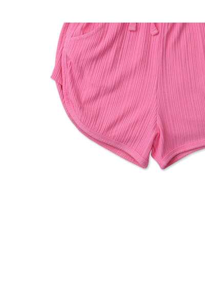 Gingersnaps Girls Solid Side-Pocket Shorts