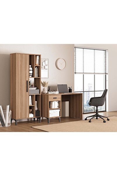 Storish Sardes Kitaplık Meşe