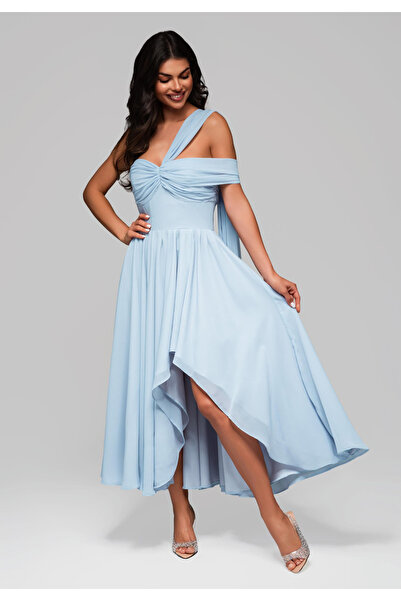 OMBRE Evening dress LA-OM-DLR196 - blue