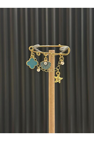 Bekraft Charm'lı İğne - İskoç İğnesi - Broş