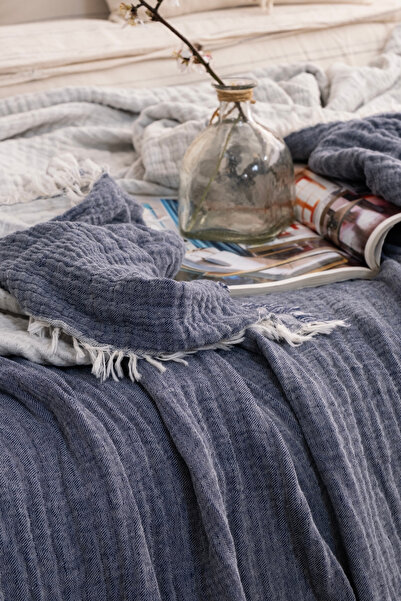 Dokubba - Single Muslin Pike - Muslin Bedspread - (180X230 cm)