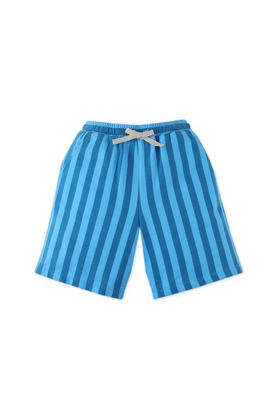 Gingersnaps Boys Striped Side-Pocket Shorts