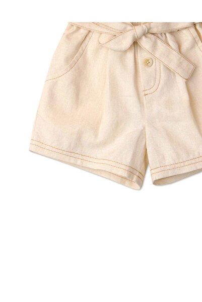 Gingersnaps Girls Solid Drawstring Shorts with Pockets