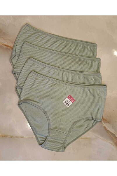 don & seza Corded Fabric Bato High Waist Panties 4-Pack