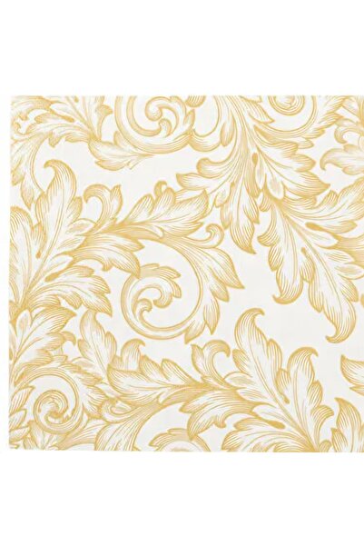 alenked New Year Baroque Gold - White 20-Pack