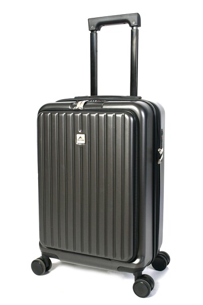 MORANO Murano airplane cabin suitcase featuring four 20-inch spinner wheels and a TSA lock