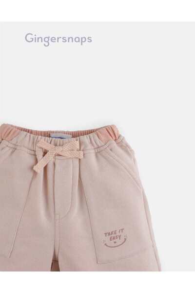 Gingersnaps Solid Side-Printed Shorts