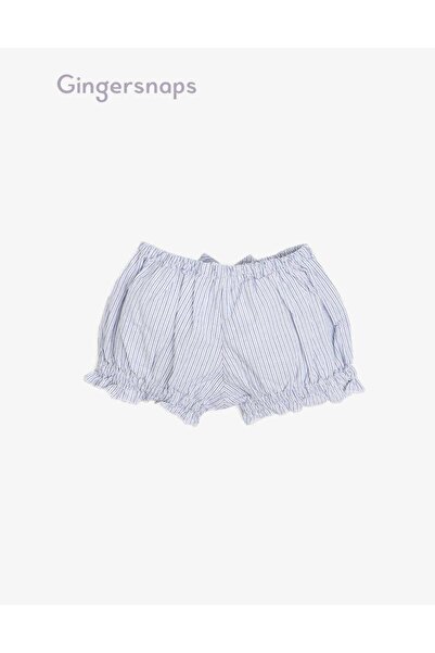 Gingersnaps Girls Striped Ruffle Shorts