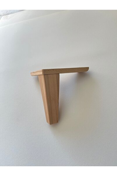 GÜRGEN Vernikli ahşap kare ayak 18 cm 12 ad